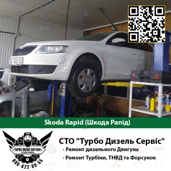 Skoda Rapid (Шкода Рапід) ціна фото сто
